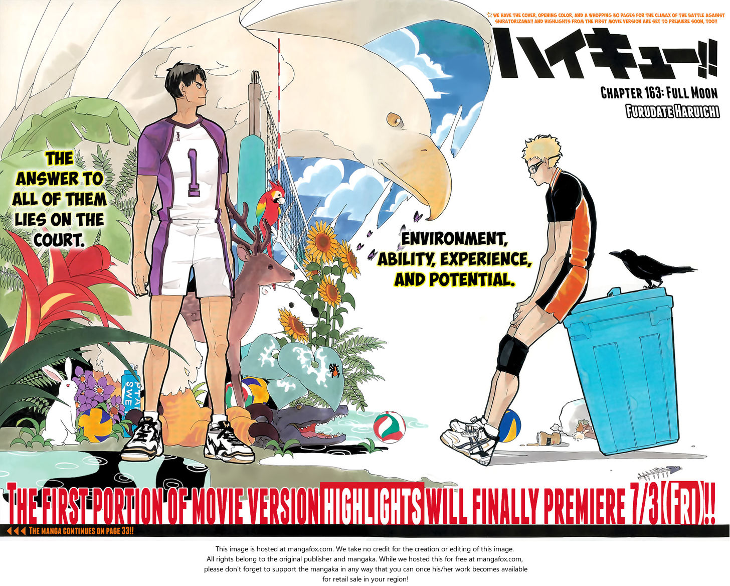 Haikyuu!! Vol.19 Chapter 163 page 4