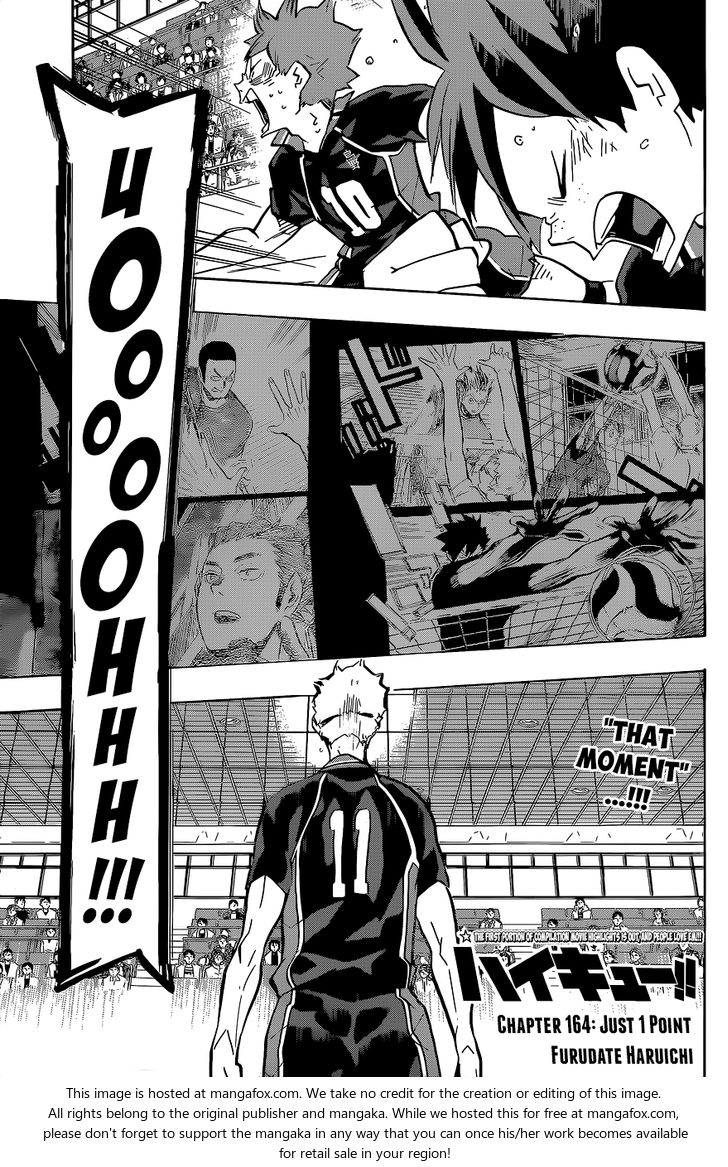 Haikyuu!! Vol.19 Chapter 164 page 3