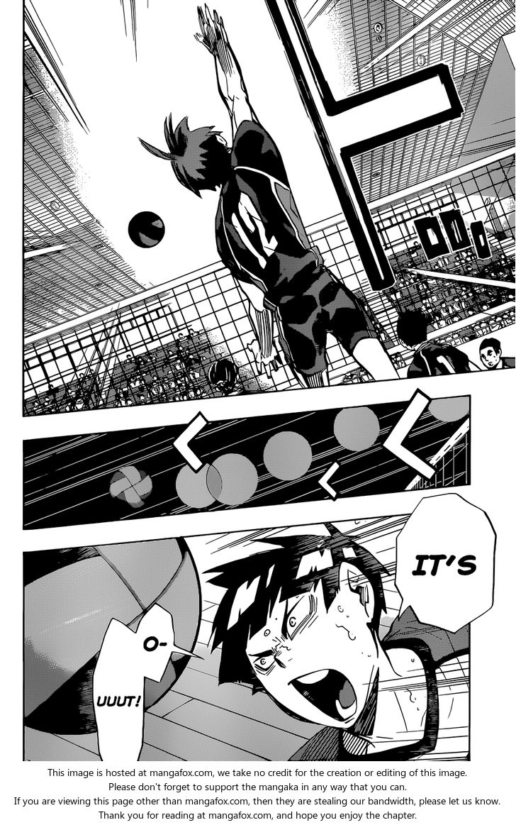 Haikyuu!! Vol.19 Chapter 165 page 15