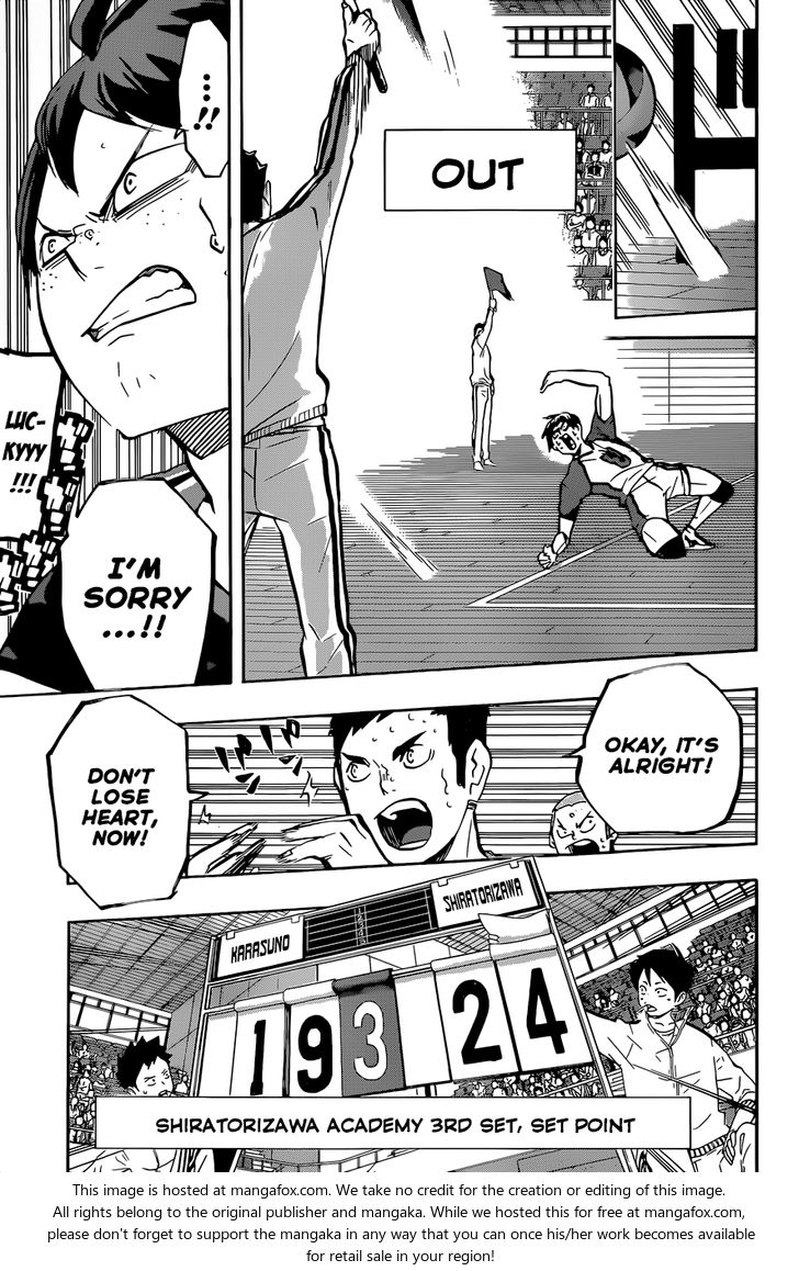Haikyuu!! Vol.19 Chapter 165 page 16