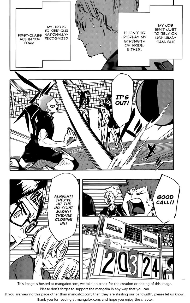 Haikyuu!! Vol.19 Chapter 165 page 17