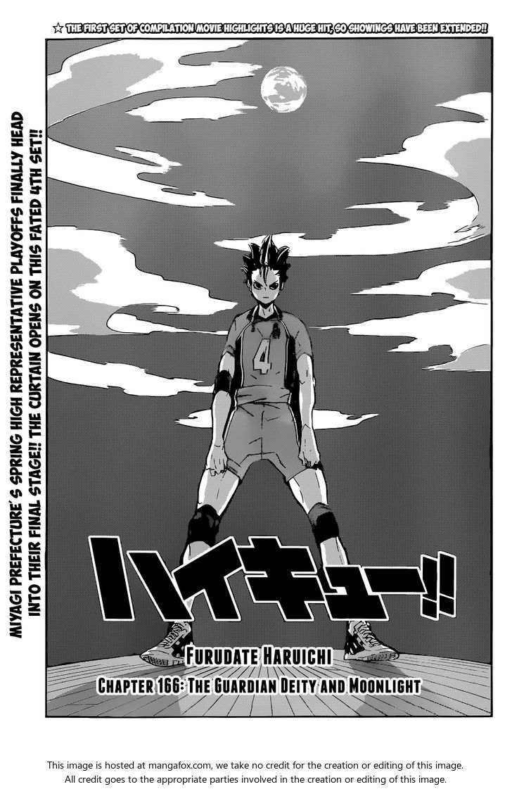 Haikyuu!! Vol.19 Chapter 166 page 2