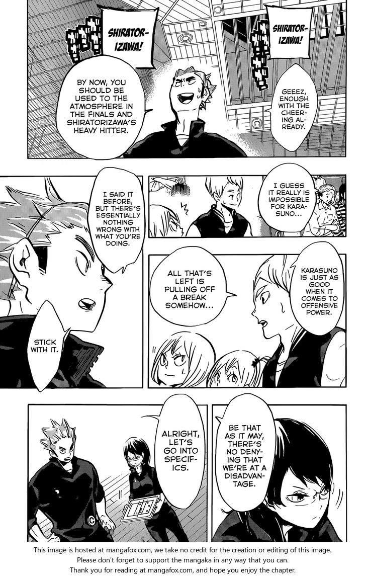 Haikyuu!! Vol.19 Chapter 166 page 8