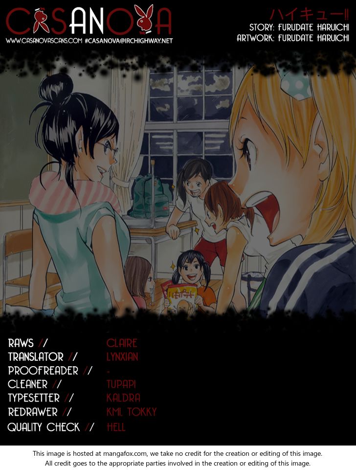 Haikyuu!! Vol.19 Chapter 167 page 2