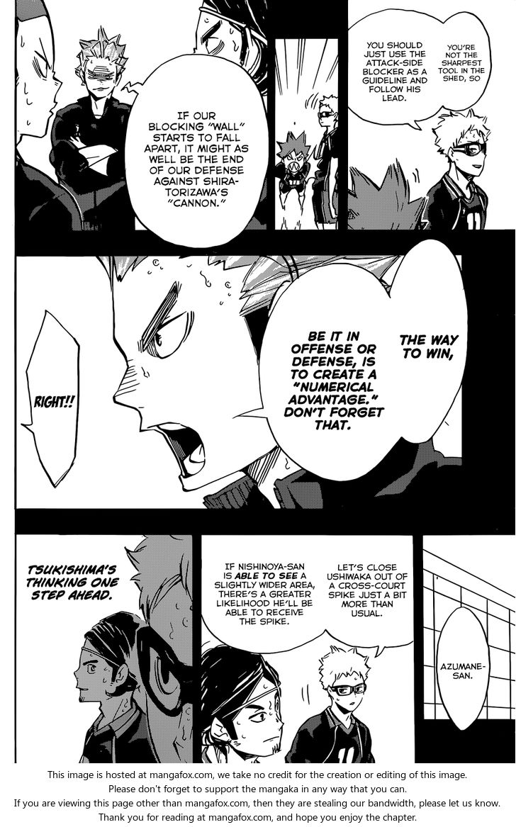 Haikyuu!! Vol.19 Chapter 167 page 6
