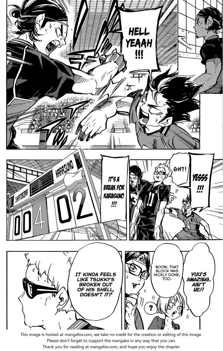 Haikyuu!! Vol.19 Chapter 167 page 8