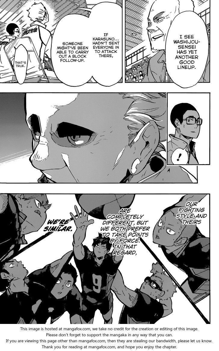 Haikyuu!! Vol.19 Chapter 168 page 6