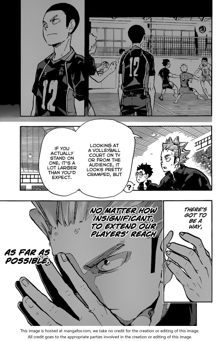 Haikyuu!! Vol.19 Chapter 168 page 8