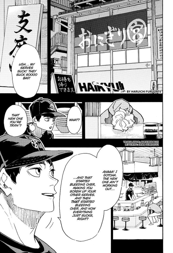 Haikyuu!! Vol.TBD Chapter 391 page 1