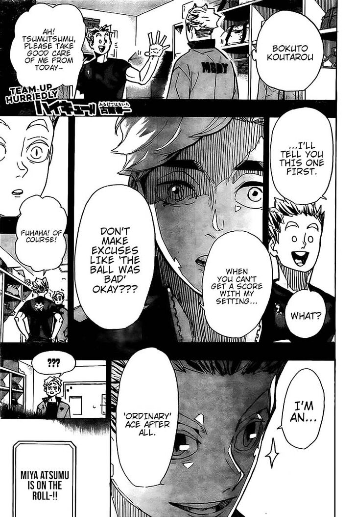 Haikyuu!! Vol.TBD Chapter 392 page 1