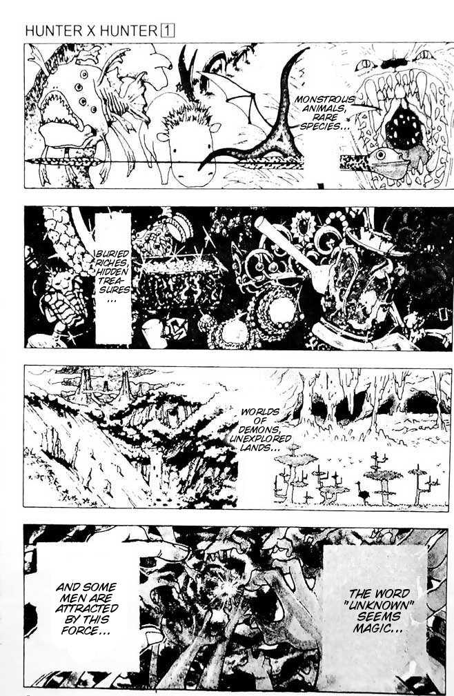 Hunter X Hunter Vol.01 Chapter 001 page 1