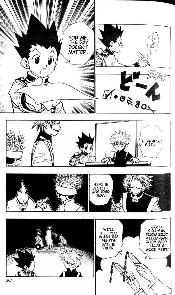 Hunter X Hunter Vol.06 Chapter 049 page 8