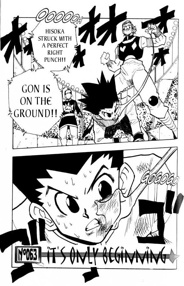 Hunter X Hunter Vol.07 Chapter 063 page 2