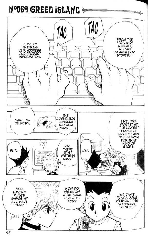 Hunter X Hunter Vol.08 Chapter 069 page 1