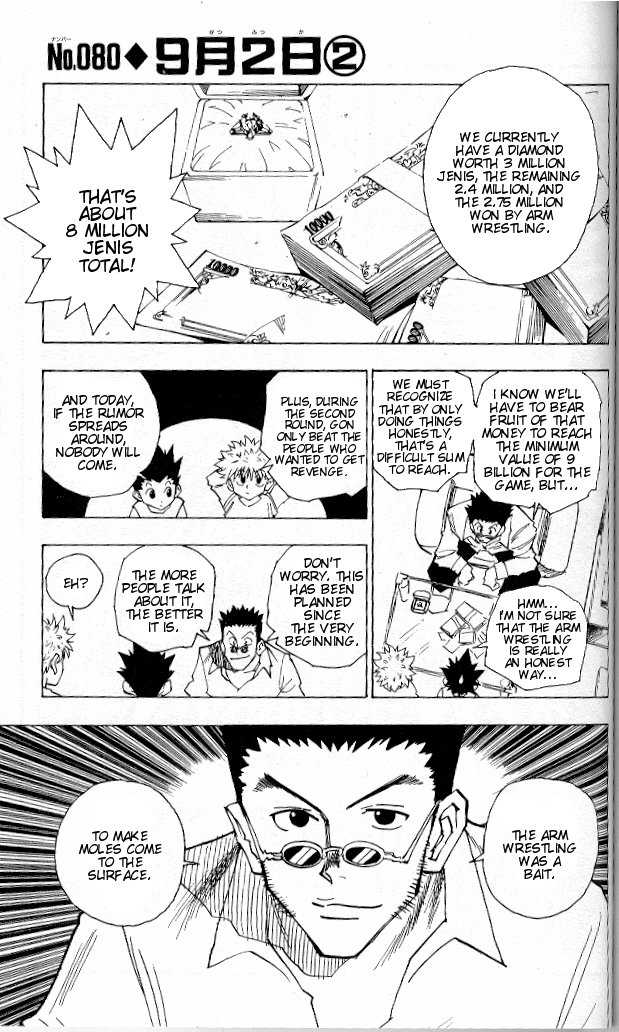 Hunter X Hunter Vol.09 Chapter 080 page 1