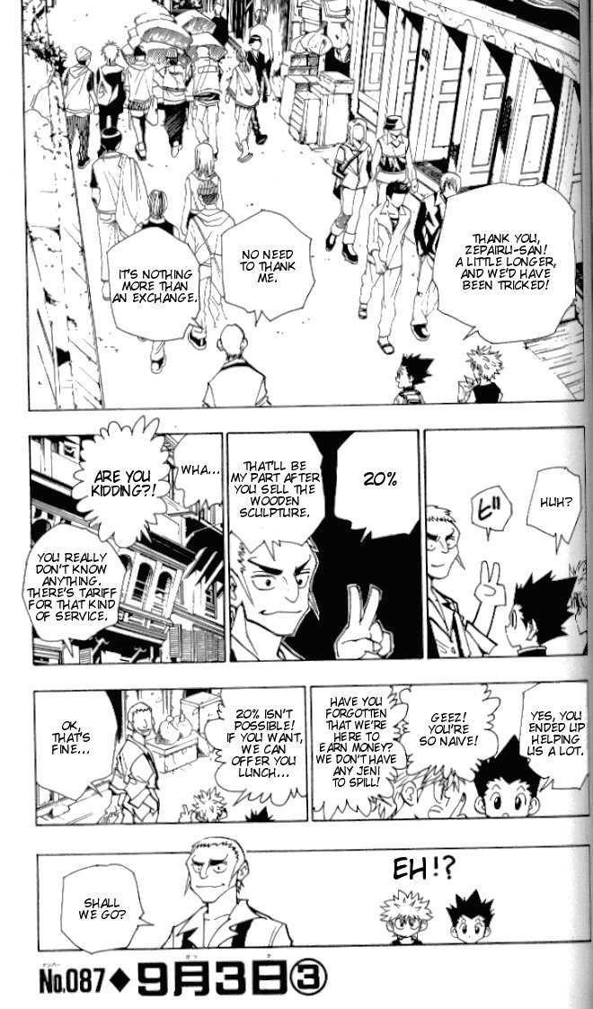 Hunter X Hunter Vol.10 Chapter 087 page 1