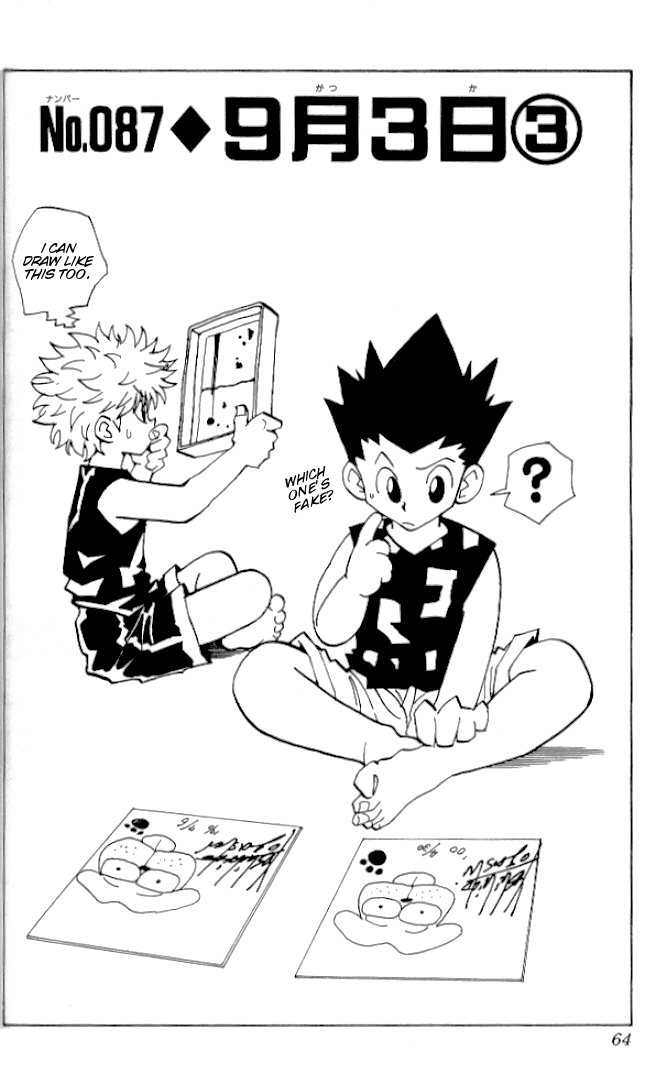Hunter X Hunter Vol.10 Chapter 087 page 2