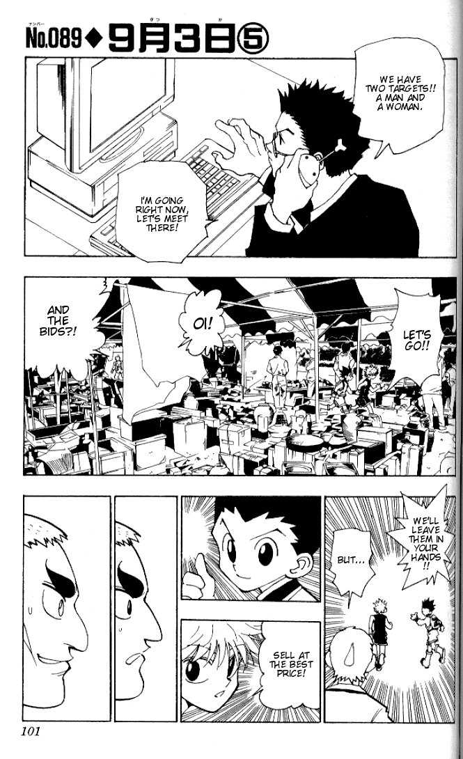 Hunter X Hunter Vol.10 Chapter 089 page 1