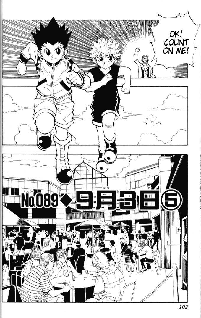 Hunter X Hunter Vol.10 Chapter 089 page 2
