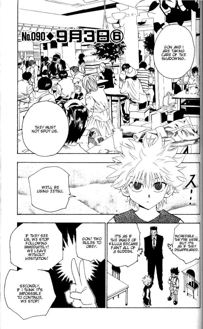 Hunter X Hunter Vol.10 Chapter 090 page 1