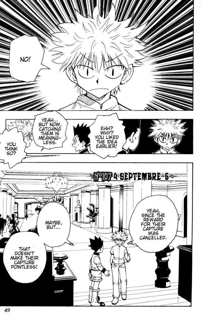 Hunter X Hunter Vol.12 Chapter 107 page 1
