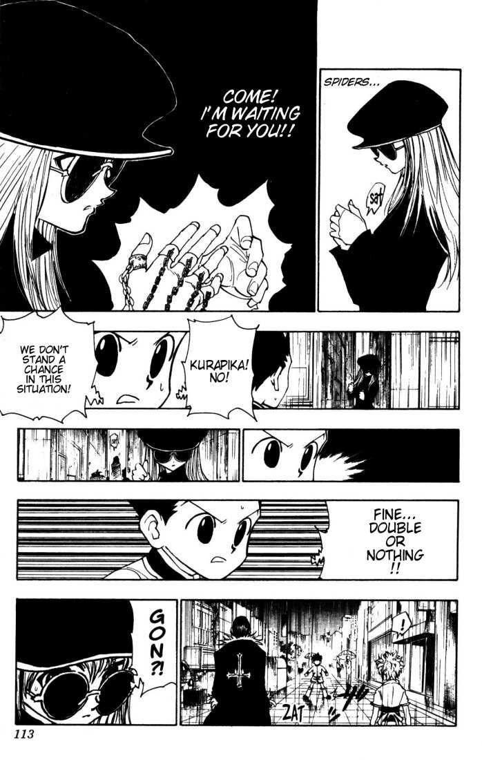 Hunter X Hunter Vol.12 Chapter 111 page 9