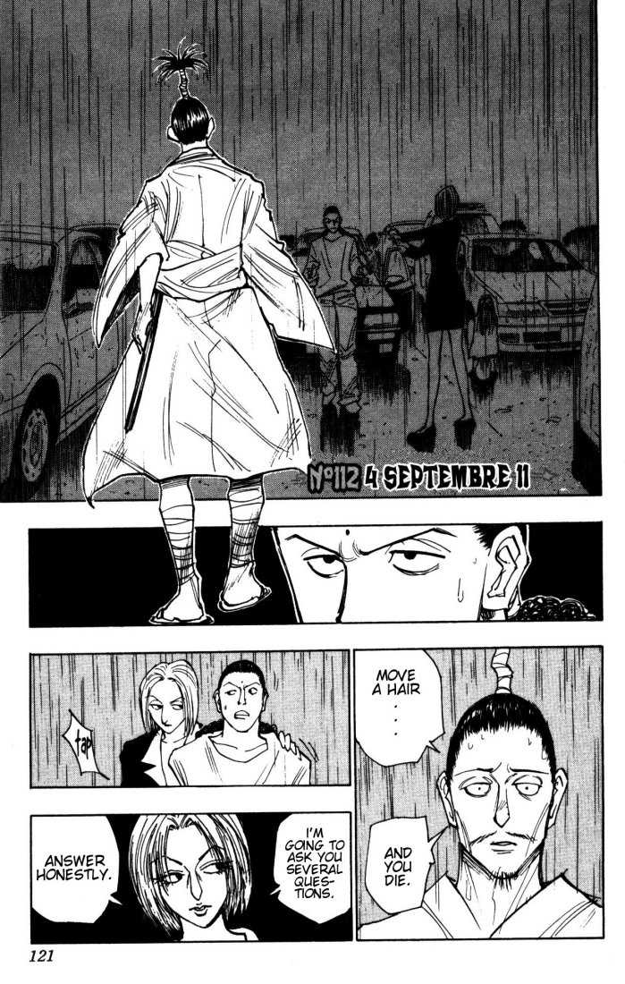Hunter X Hunter Vol.12 Chapter 112 page 1