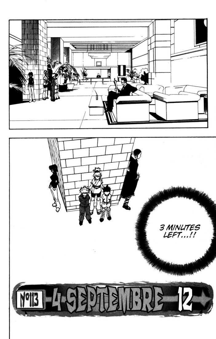Hunter X Hunter Vol.12 Chapter 113 page 2