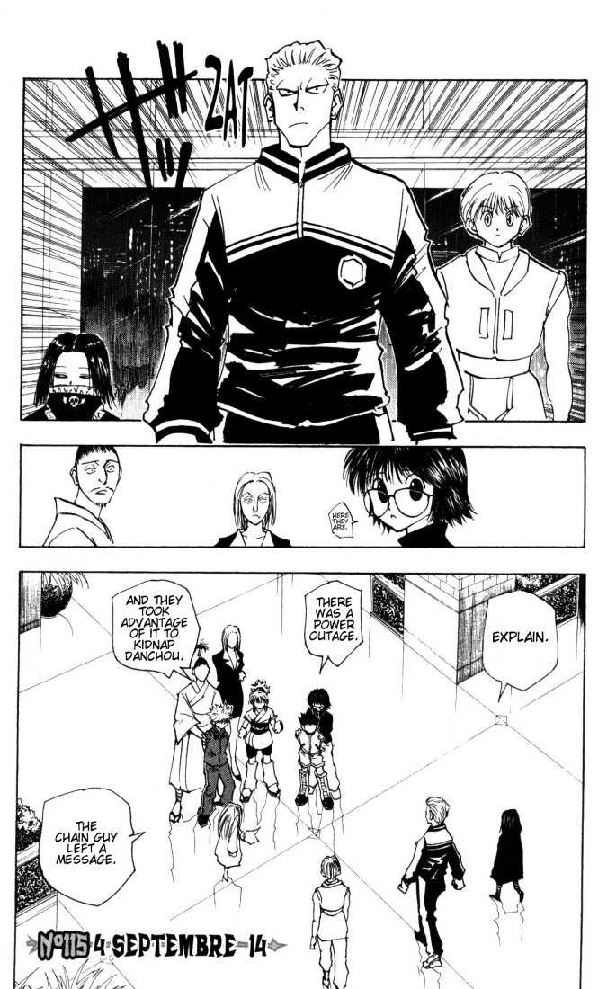 Hunter X Hunter Vol.12 Chapter 115 page 1