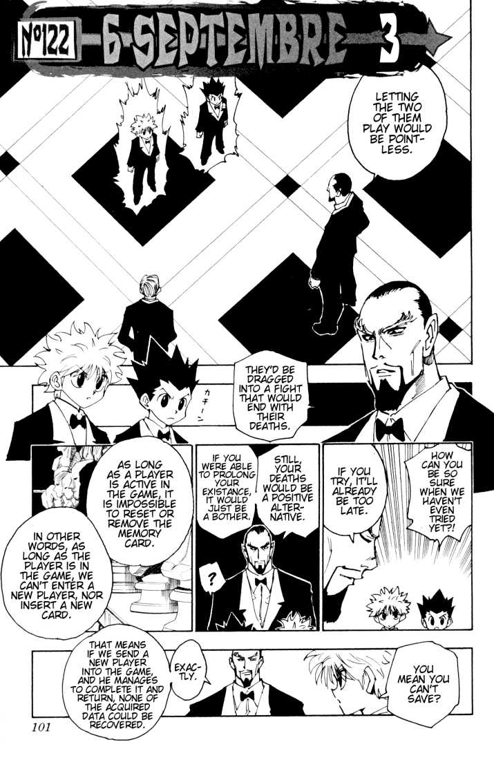 Hunter X Hunter Vol.13 Chapter 122 page 1