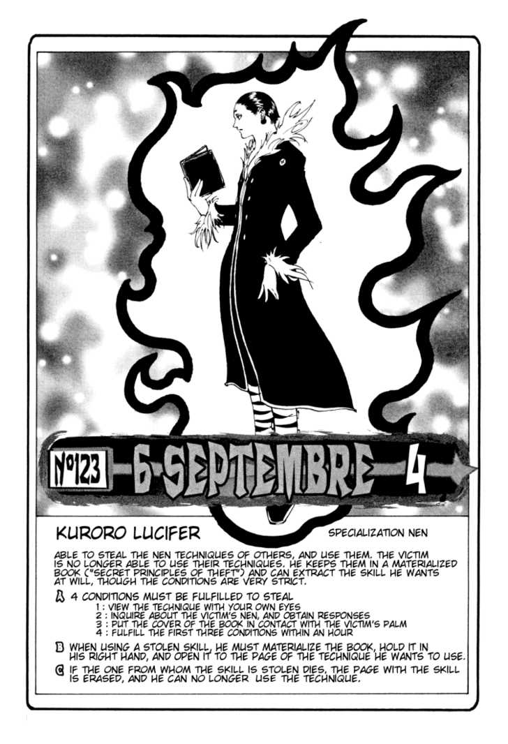 Hunter X Hunter Vol.13 Chapter 123 page 4