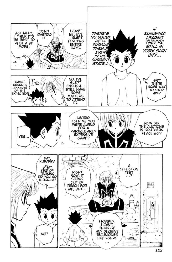 Hunter X Hunter Vol.13 Chapter 123 page 6