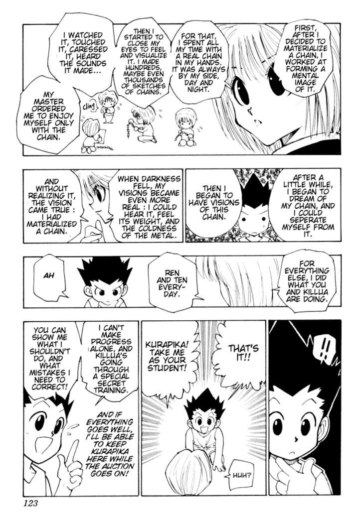 Hunter X Hunter Vol.13 Chapter 123 page 7