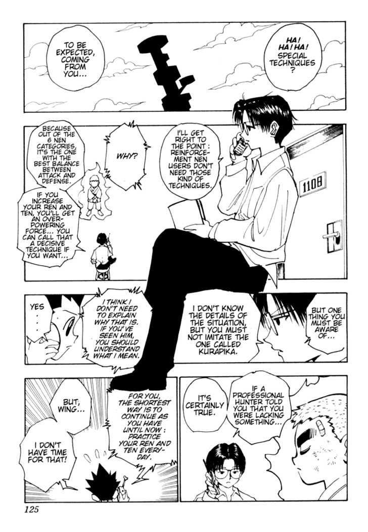 Hunter X Hunter Vol.13 Chapter 123 page 9