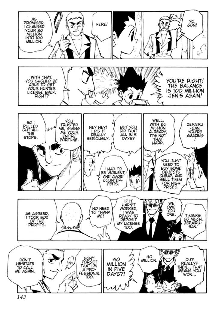 Hunter X Hunter Vol.13 Chapter 124 page 11