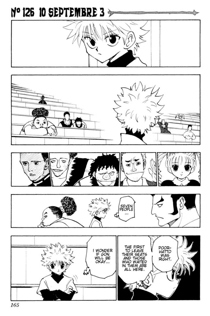 Hunter X Hunter Vol.13 Chapter 126 page 1