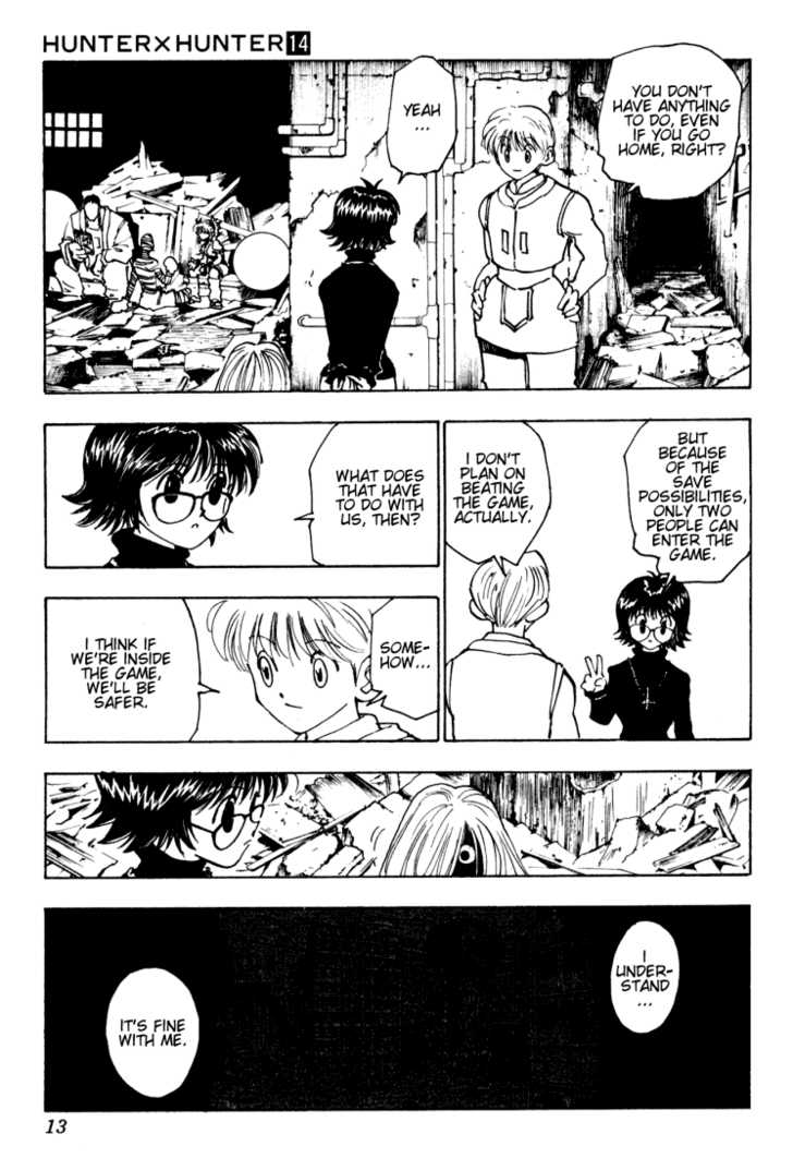 Hunter X Hunter Vol.14 Chapter 128 page 7