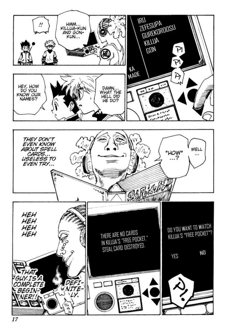 Hunter X Hunter Vol.14 Chapter 128 page 11