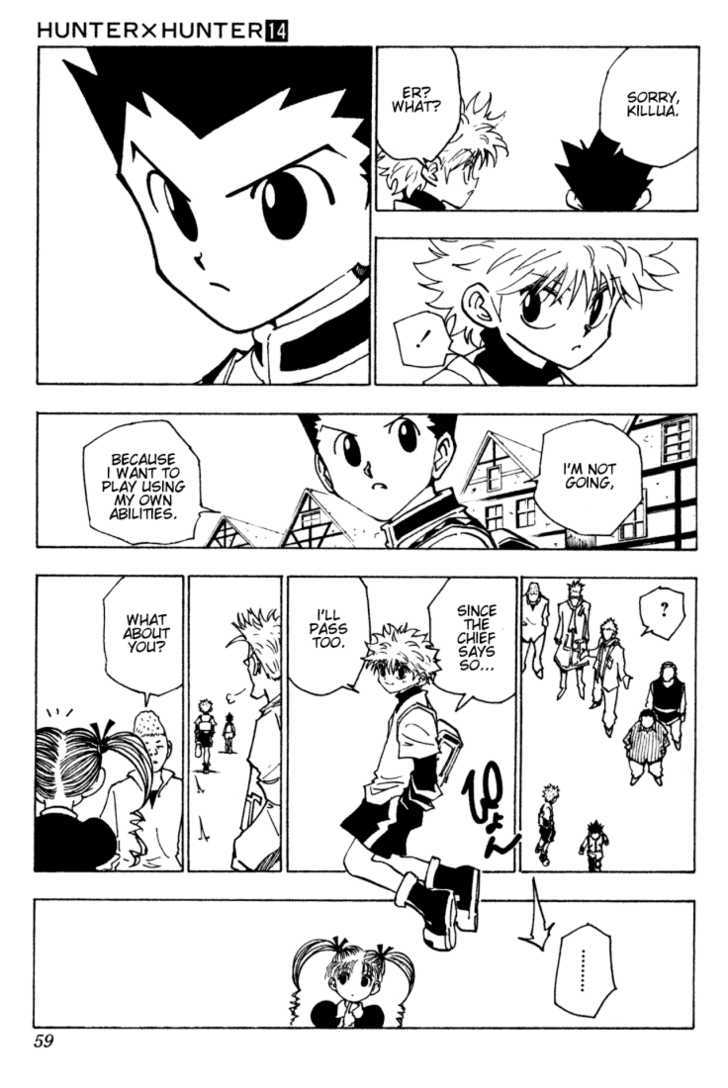 Hunter X Hunter Vol.14 Chapter 131 page 5