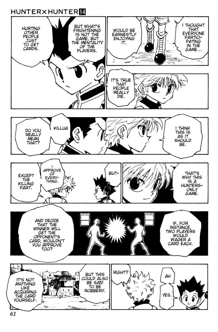 Hunter X Hunter Vol.14 Chapter 131 page 7