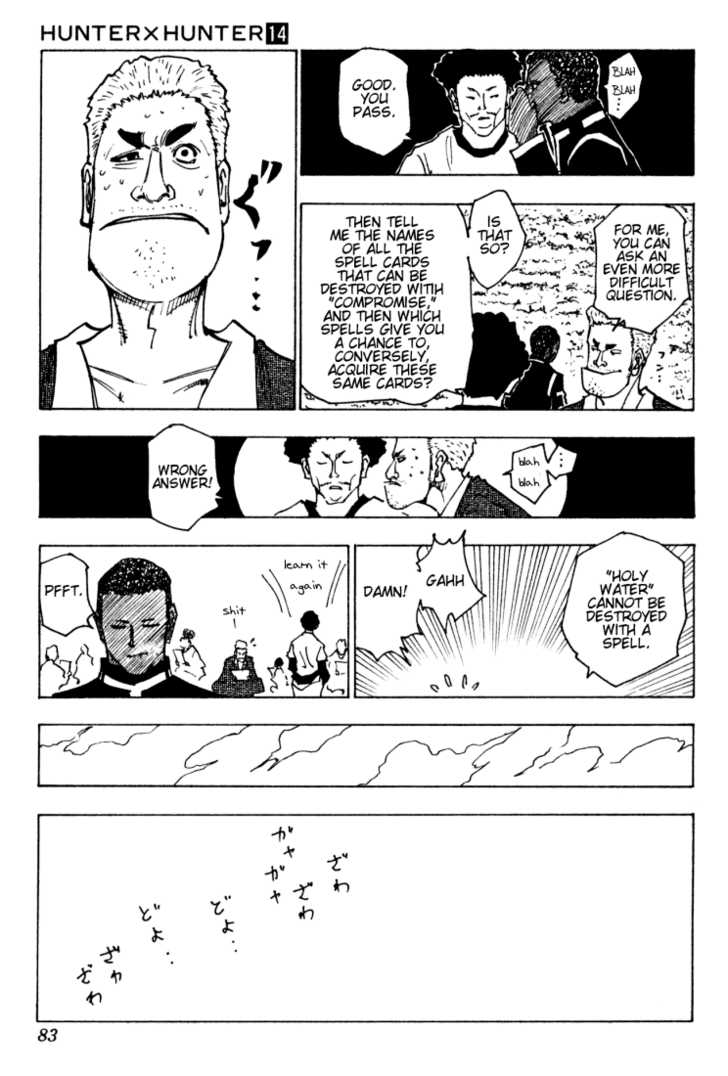 Hunter X Hunter Vol.14 Chapter 132 page 6