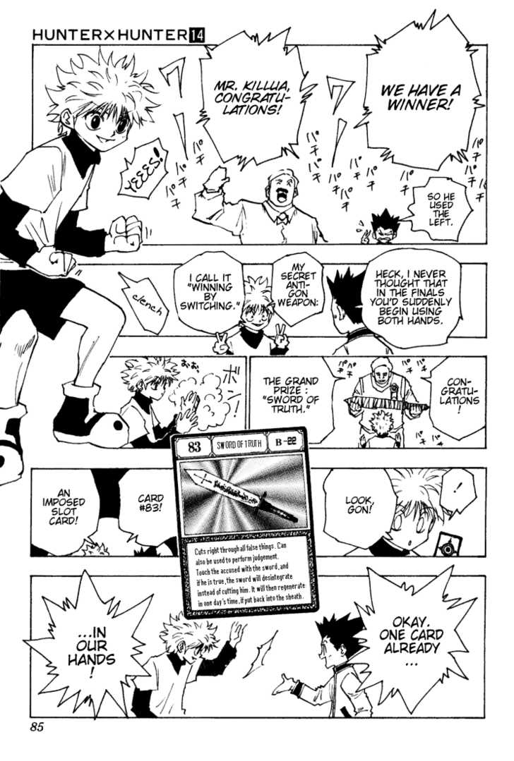 Hunter X Hunter Vol.14 Chapter 132 page 8