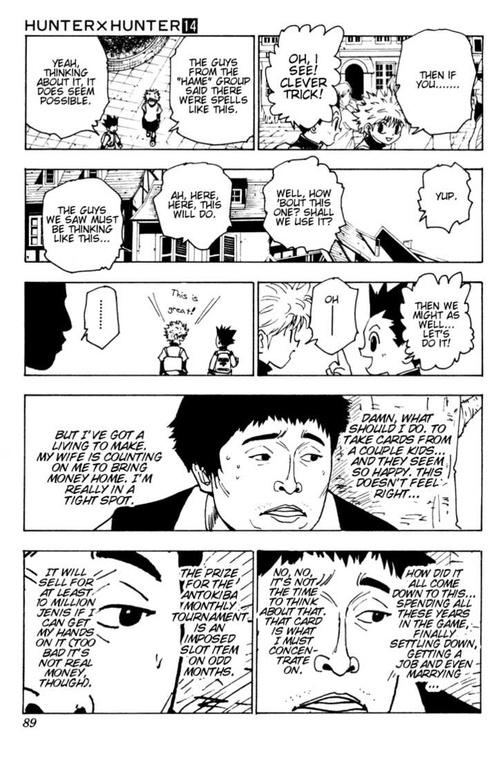 Hunter X Hunter Vol.14 Chapter 133 page 3