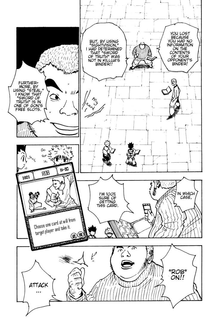 Hunter X Hunter Vol.14 Chapter 133 page 11