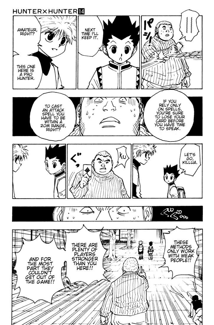 Hunter X Hunter Vol.14 Chapter 133 page 13