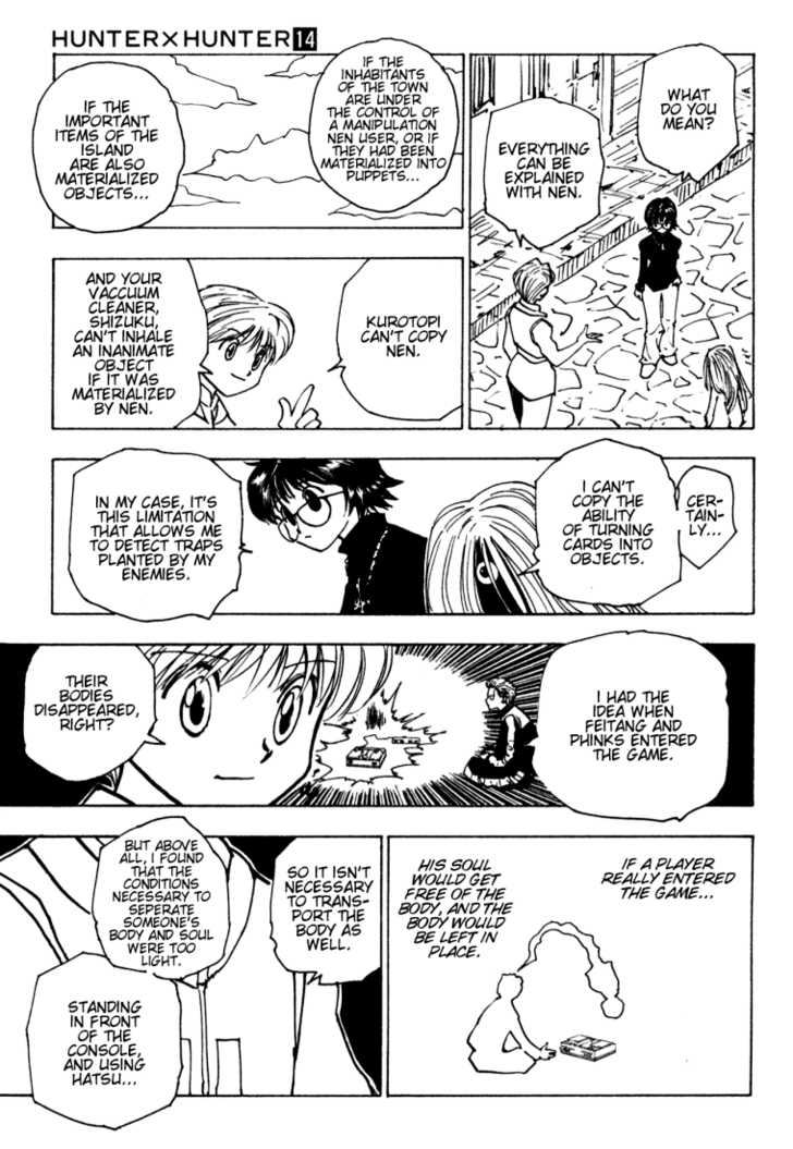 Hunter X Hunter Vol.14 Chapter 134 page 11