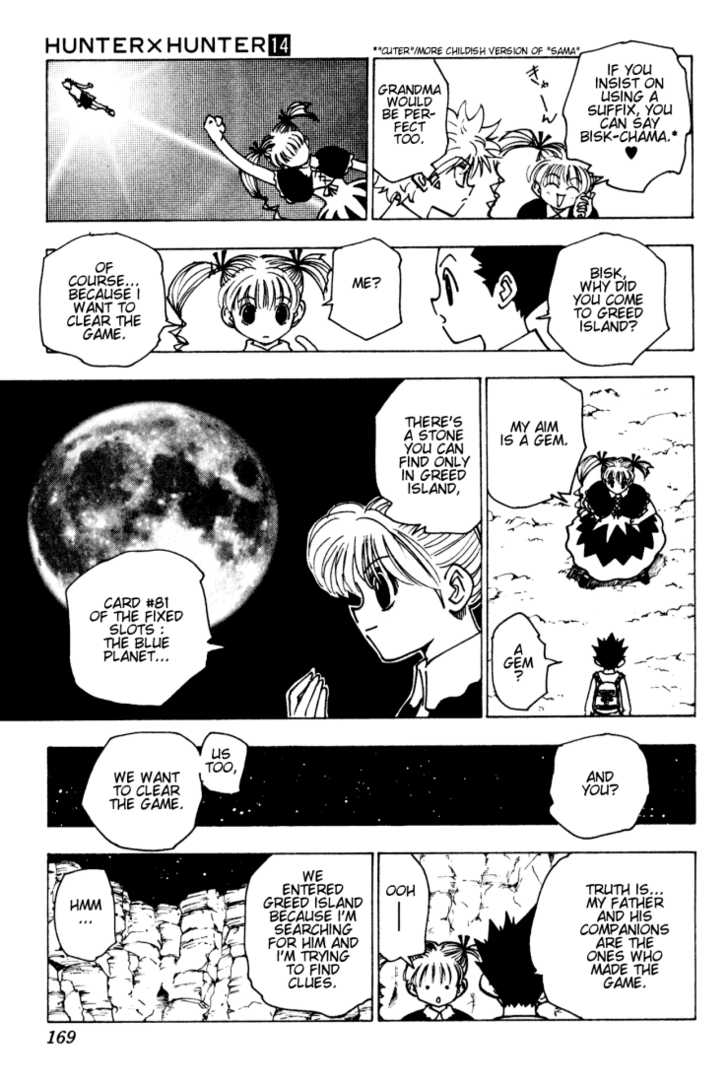 Hunter X Hunter Vol.14 Chapter 138 page 3