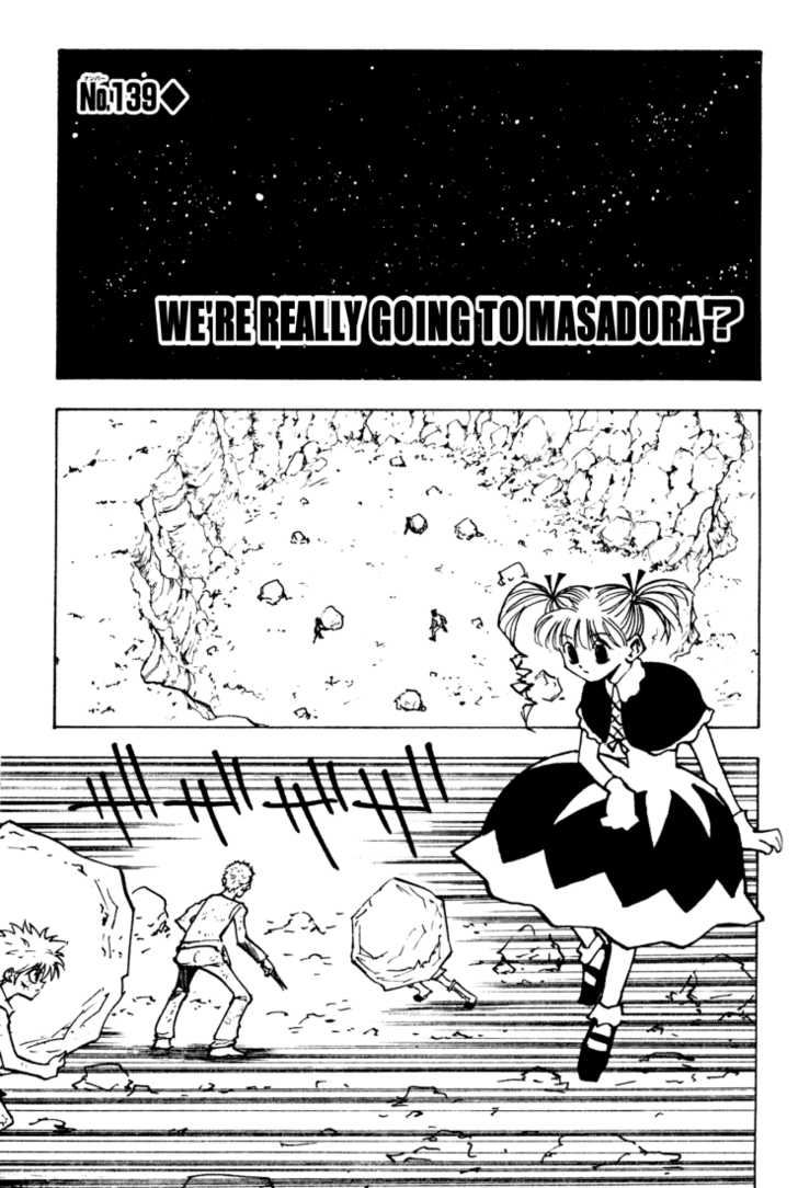 Hunter X Hunter Vol.14 Chapter 139 page 1