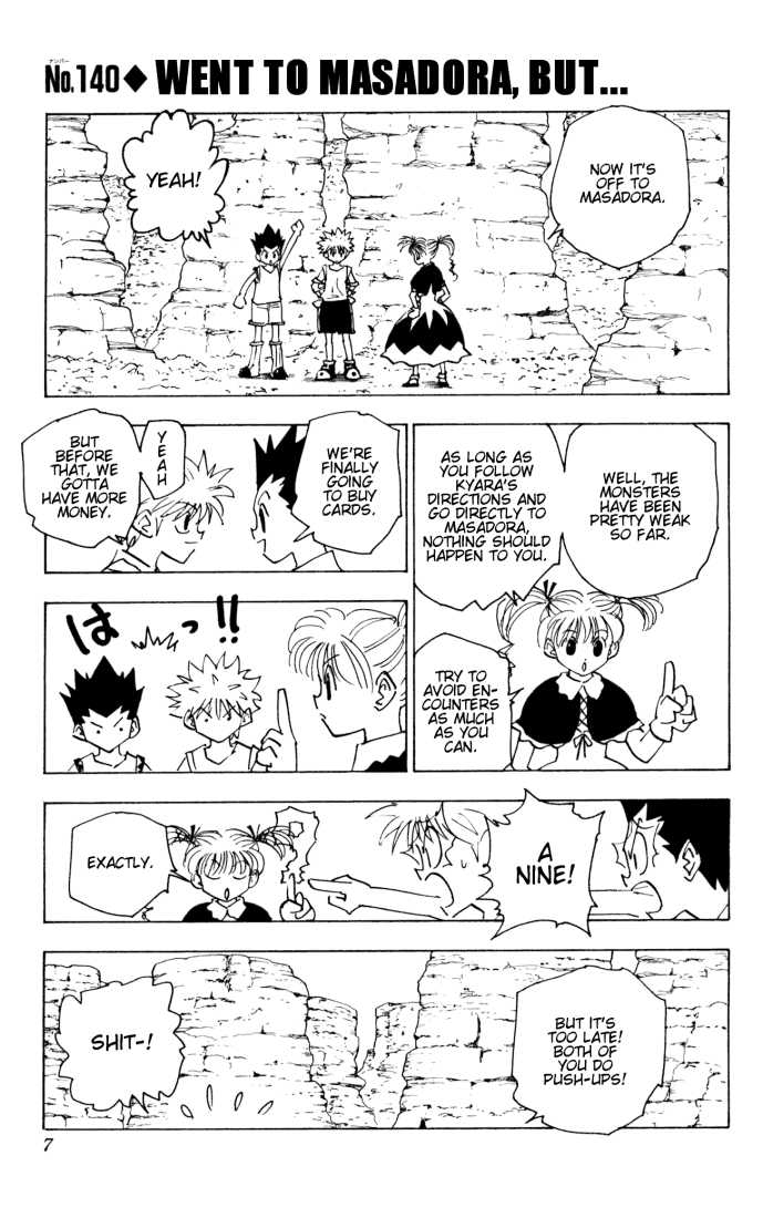 Hunter X Hunter Vol.15 Chapter 140 page 1