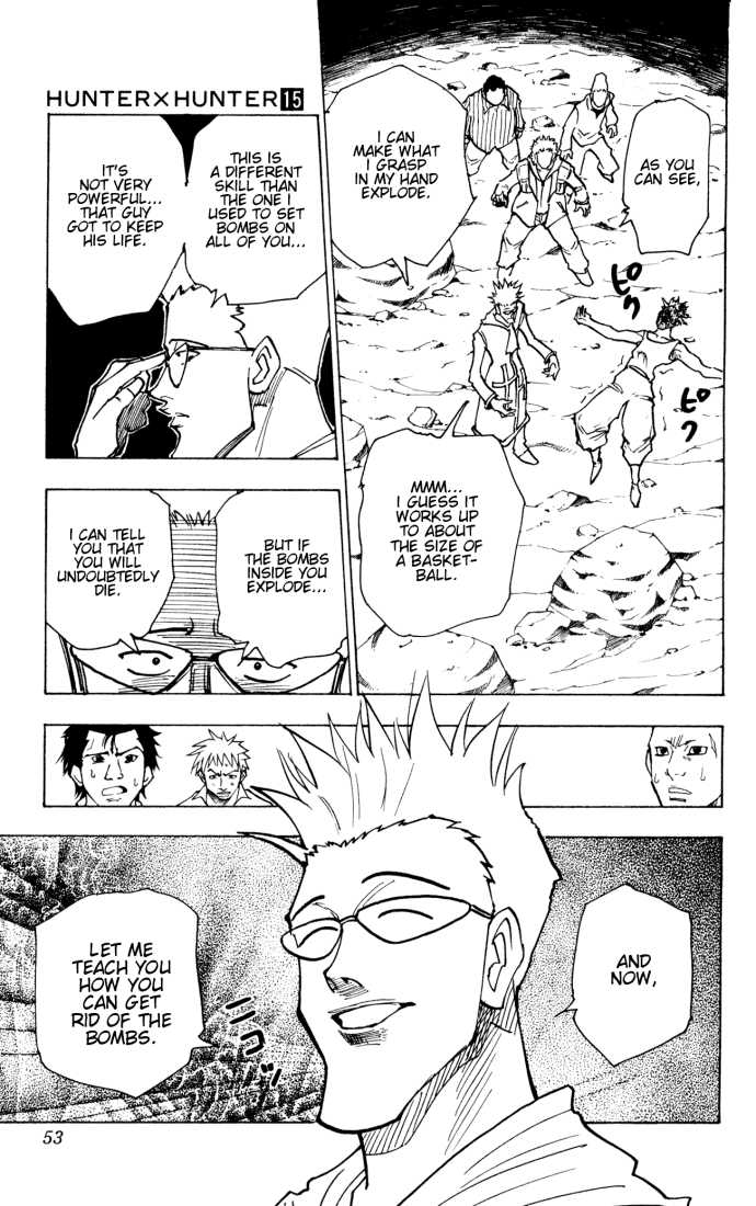 Hunter X Hunter Vol.15 Chapter 142 page 15